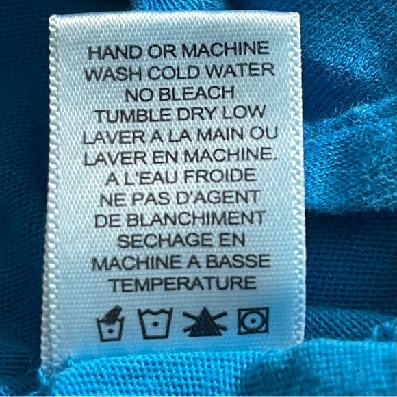 WILDFOX | Distressed Mermaid Skeleton Blue T Shirt | XS - Picture 14 of 16